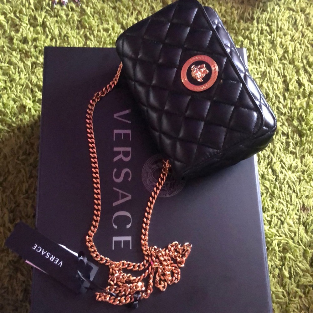 Versace quilt handbag